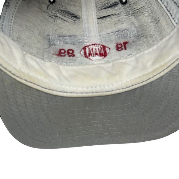 Vintage NWOSU Rangers Hat Baseball Cap Northwestern Oklahoma State Fitted 7 3/8 - Picture 5 of 12